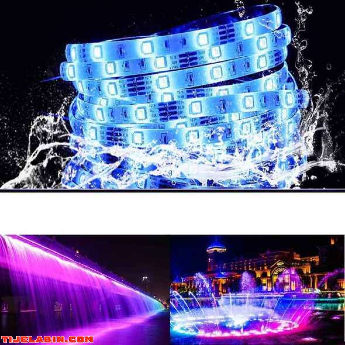 شريط LED مُتعدد الألوان لتزيين الغُرف و المحلات بطول 500 سم Ba