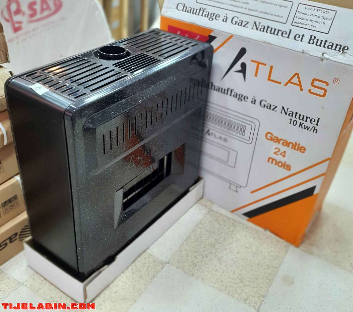 chauffage à gaz naturel Géant مع منبه التسرب الغاز مجاااني