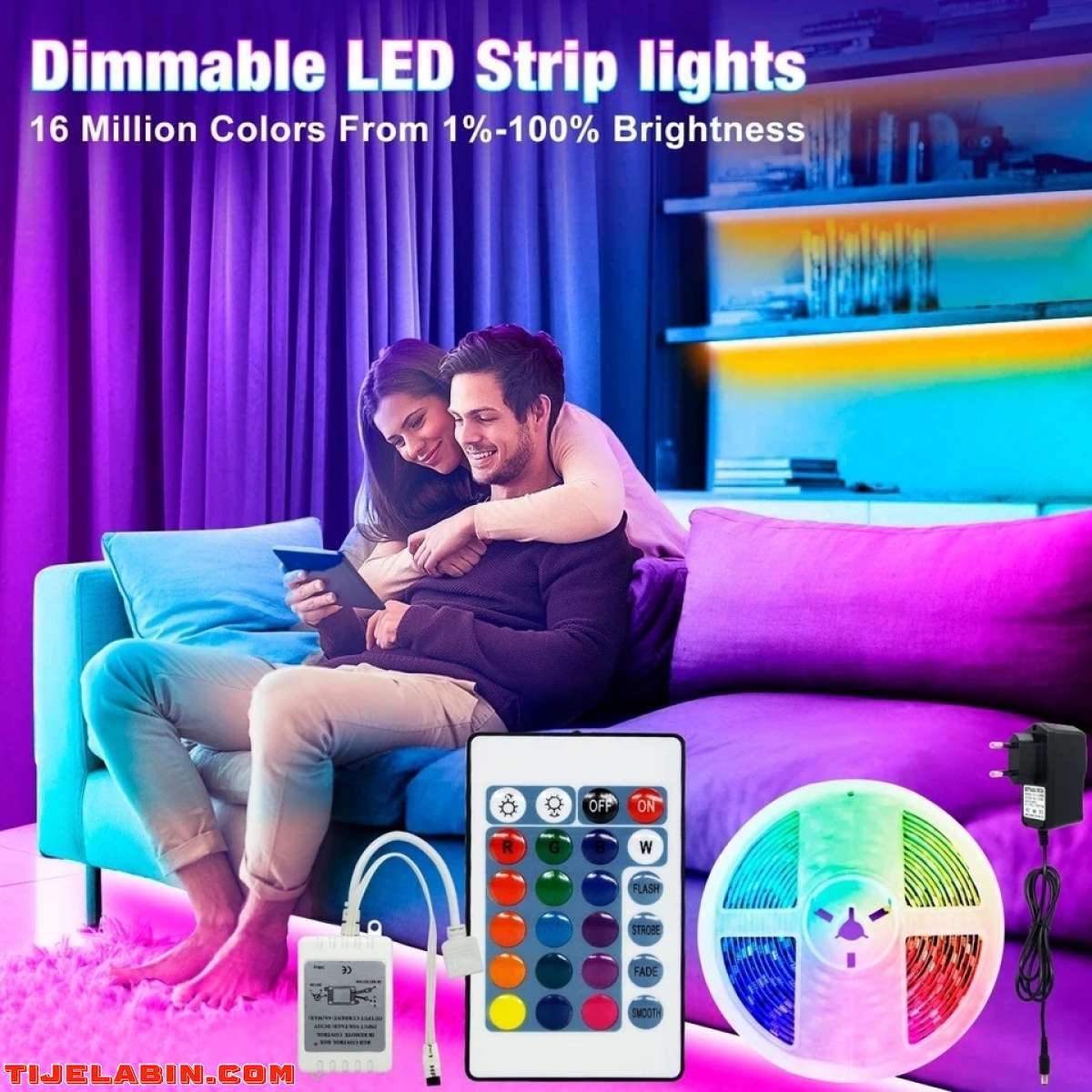 شريط إضاءة LED RGB السحري 5 امتار