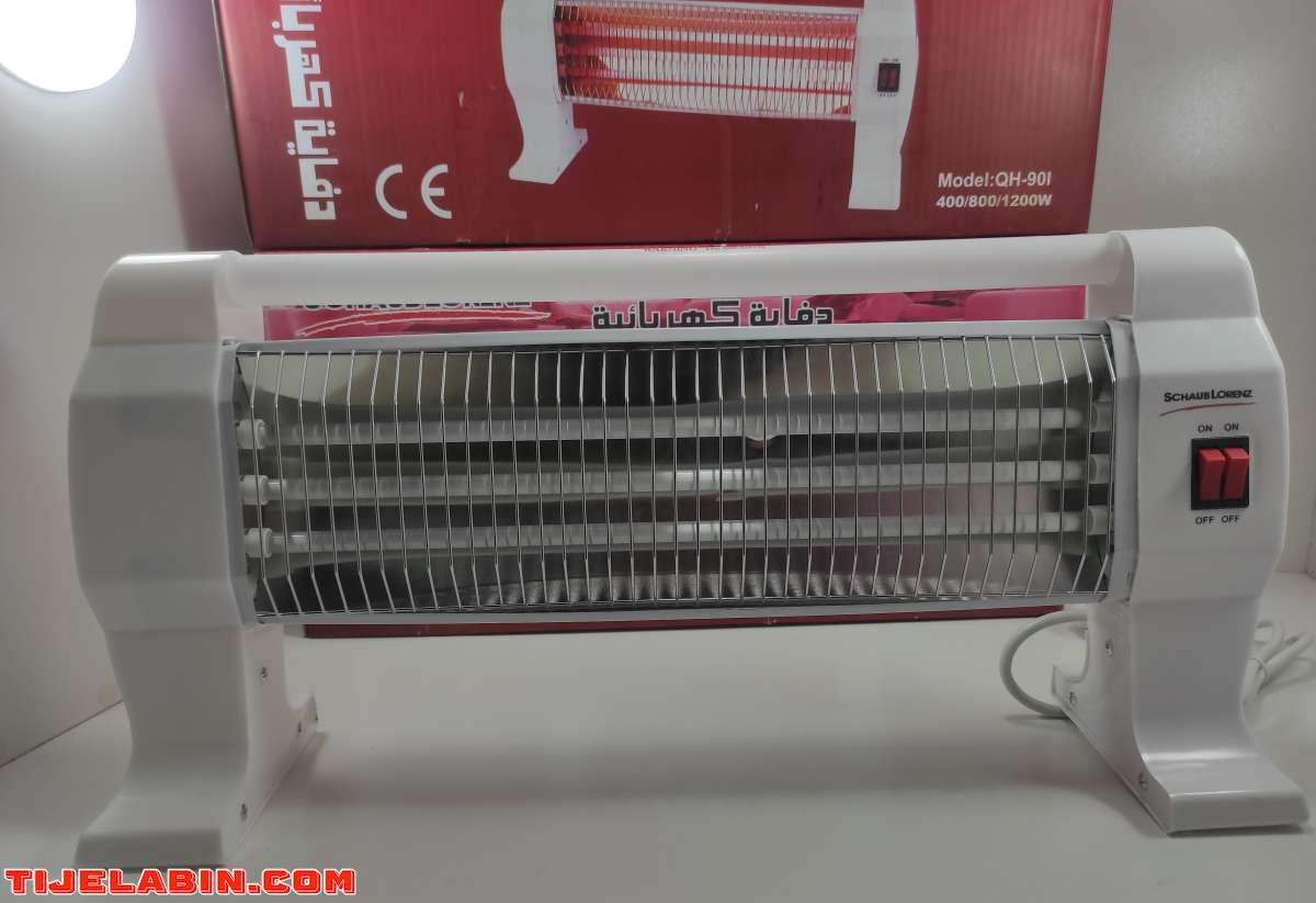 مدفأة كهربائية جديدة