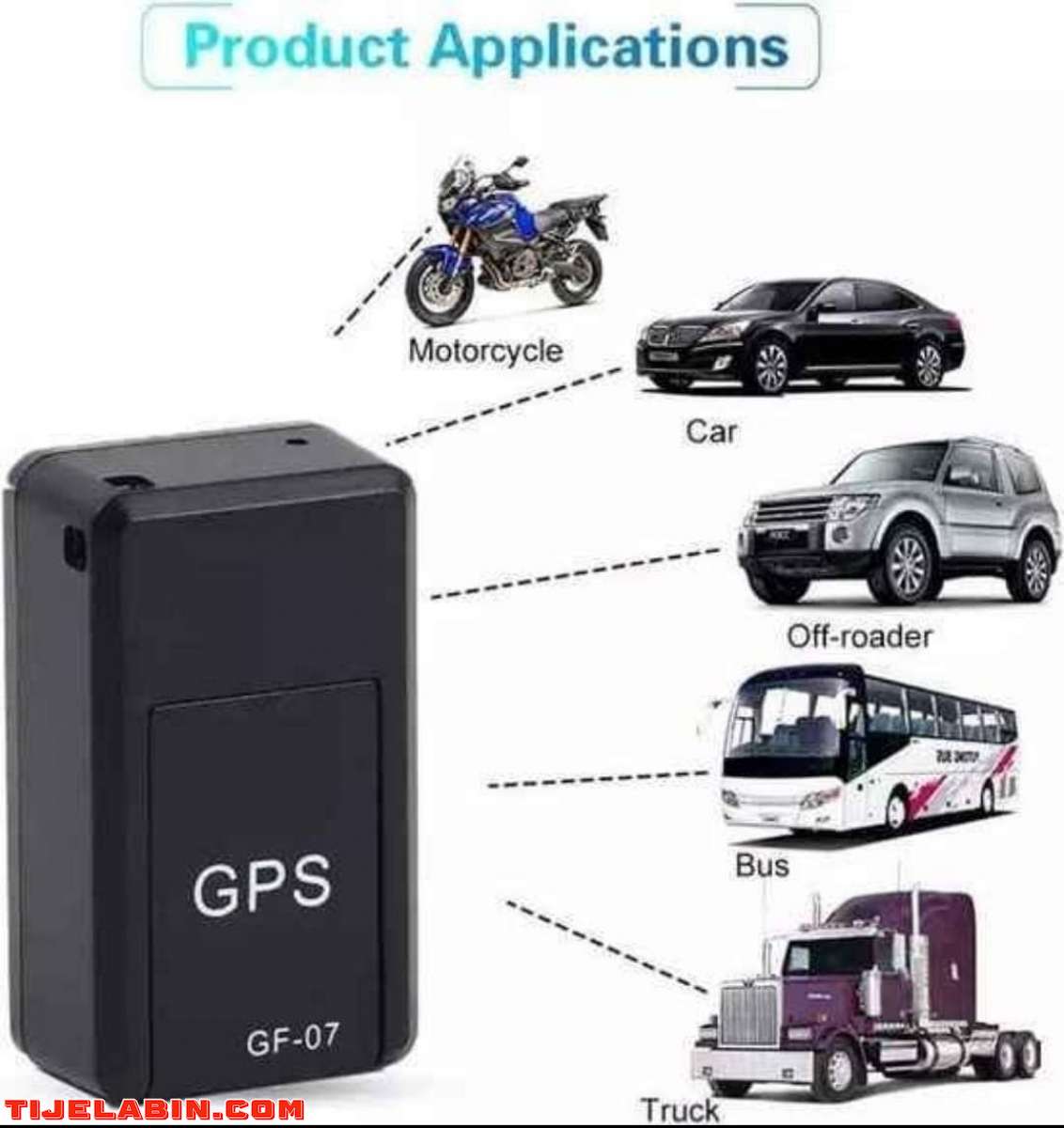 جهاز تعقب وتحديد المواقع GPS tracker GF-07