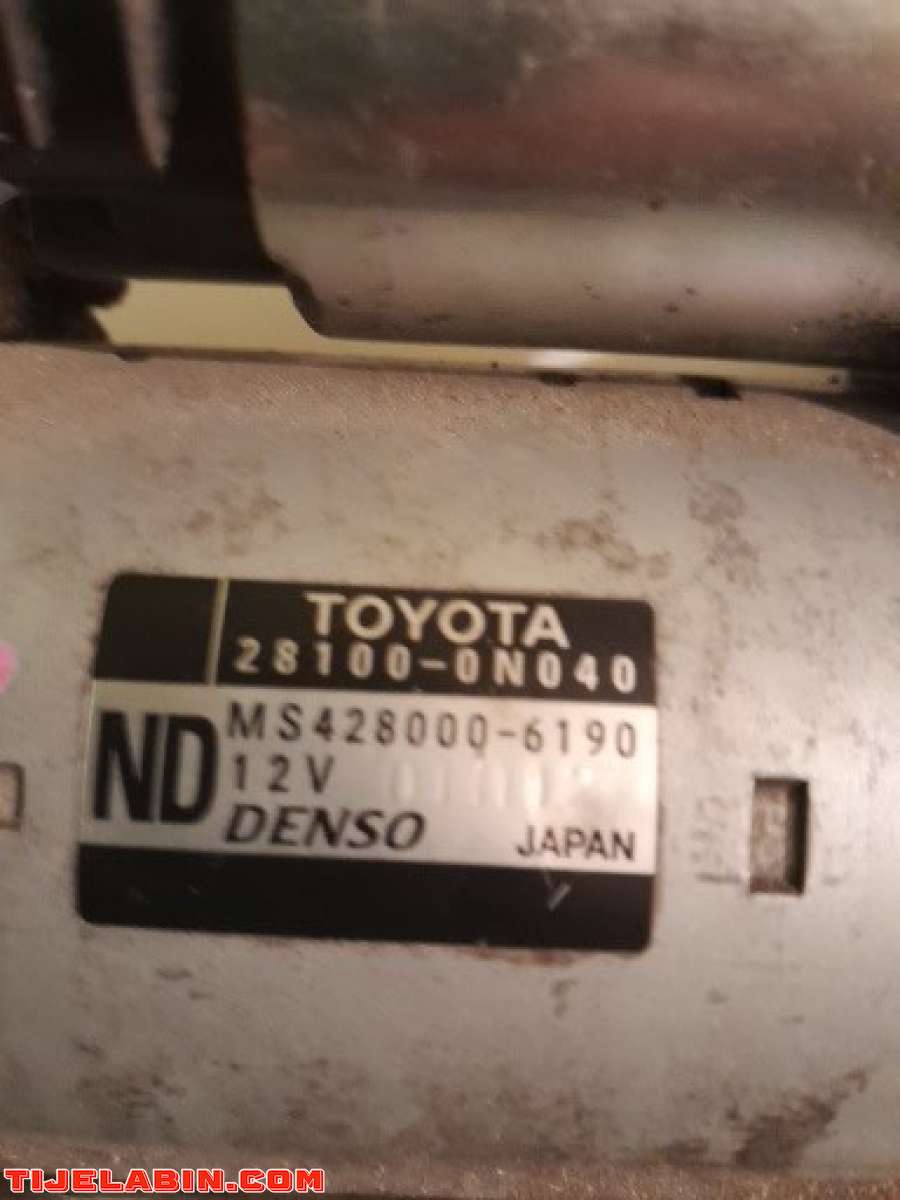 démarreur toyota denso casse garantie