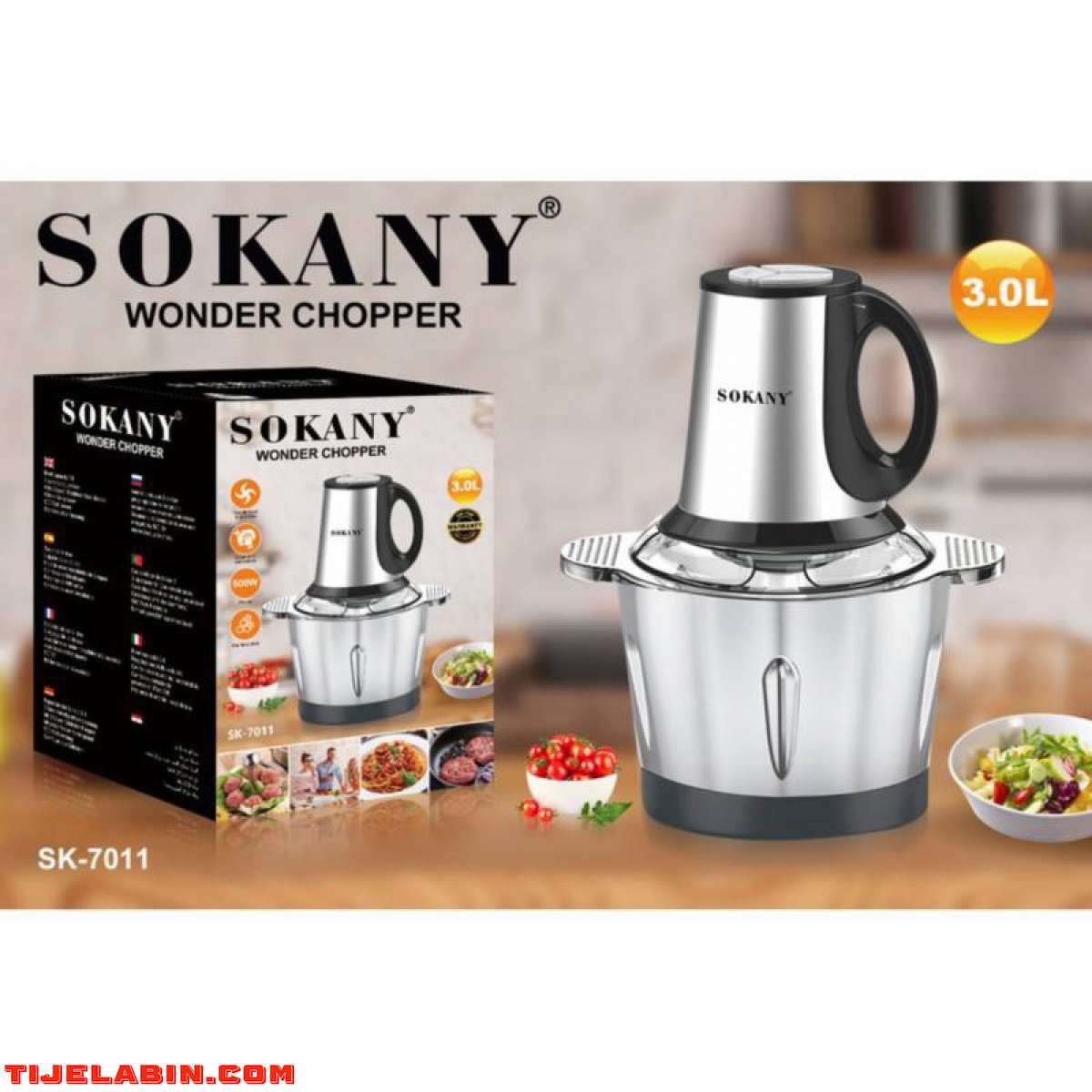 فرشات طاحن متزامة 500 واط و3 لتر