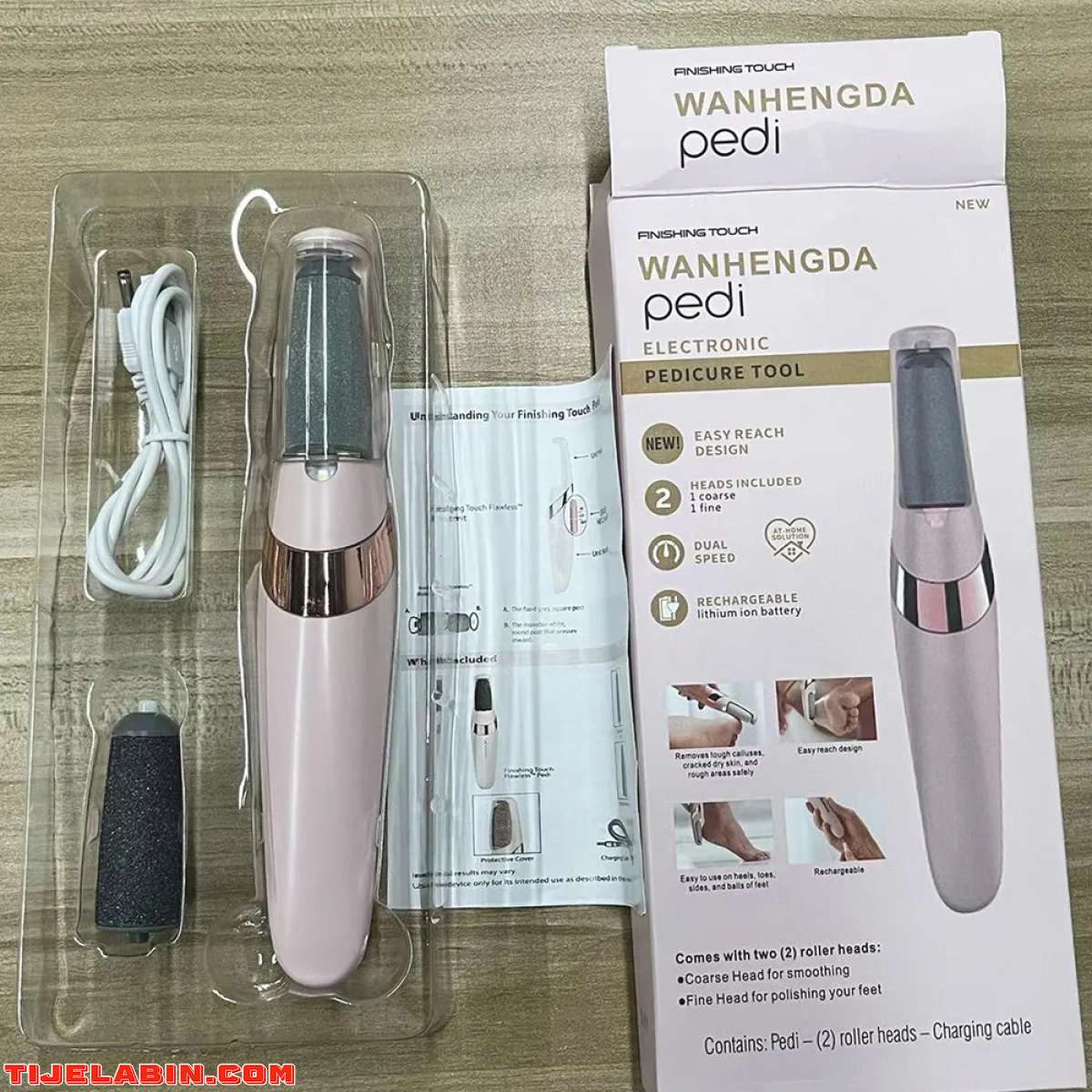 جهاز ازالة الجلد الميت و تقشير القدم