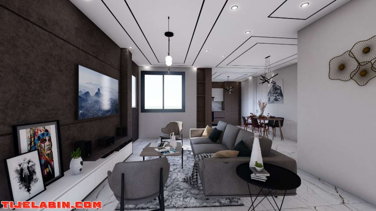 duplex F5 avec deux terrasses et vue sur mer 