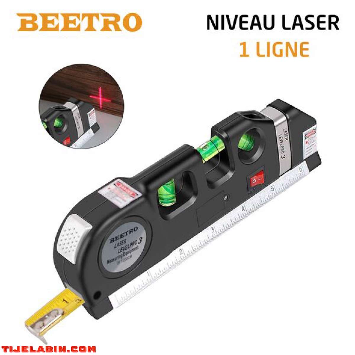 مستوى الليزر في البناء،يتم استخدامه في البناء للحفاظ على الد