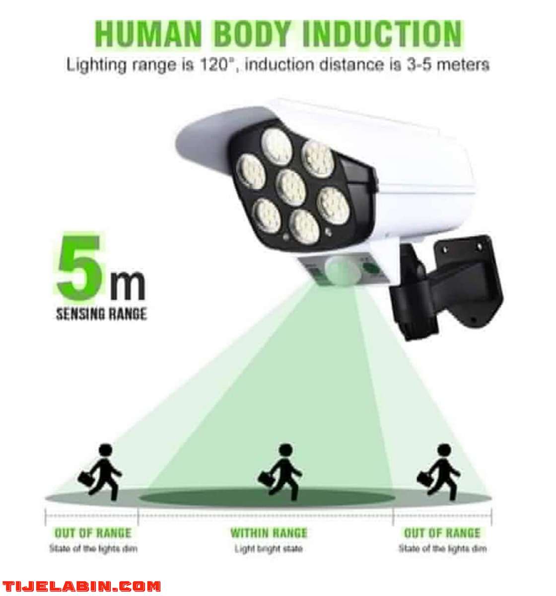 كاميرا وهمية تعمل بالطاقة الشمسية 