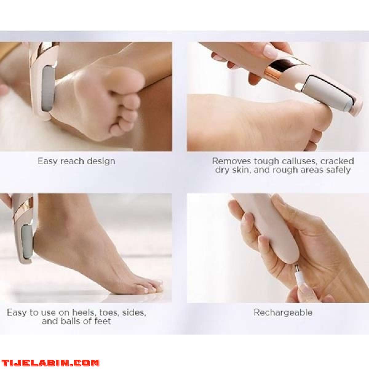 جهاز ازالة الجلد الميت و تقشير القدم