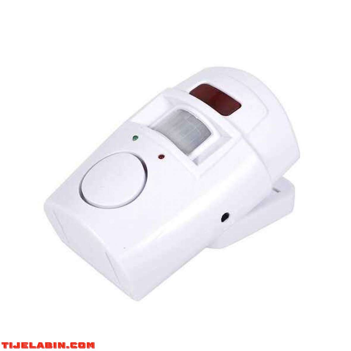 نظام انذار ذو حجم صغير مع مستشعر للحركة و جهازي تحكم عن بعد