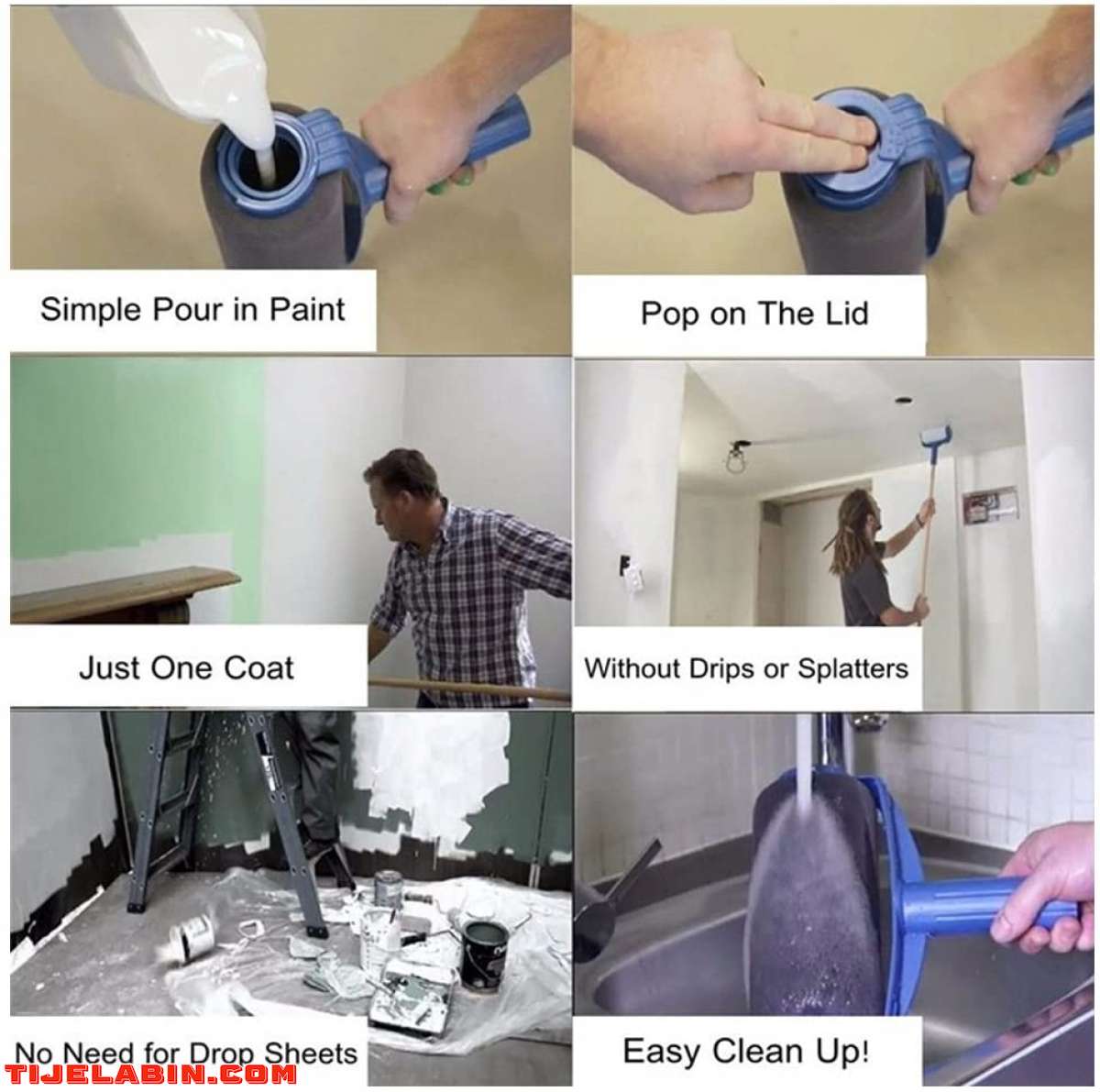 طقم أدوات الدهان الاحترافي