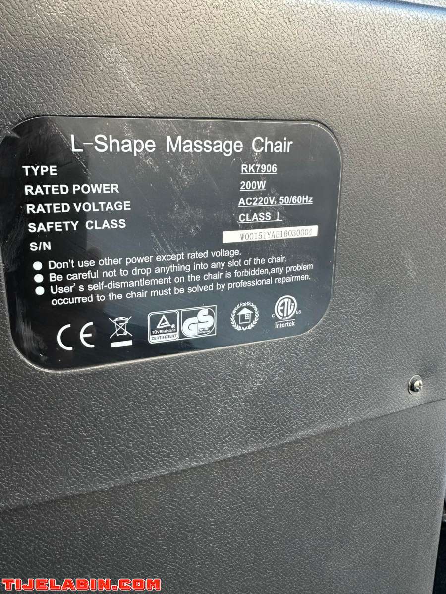 fauteuil massage professionnel 3D