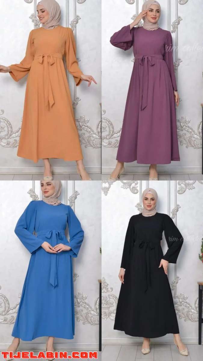 حجابات فراشه وفستان حجاب  