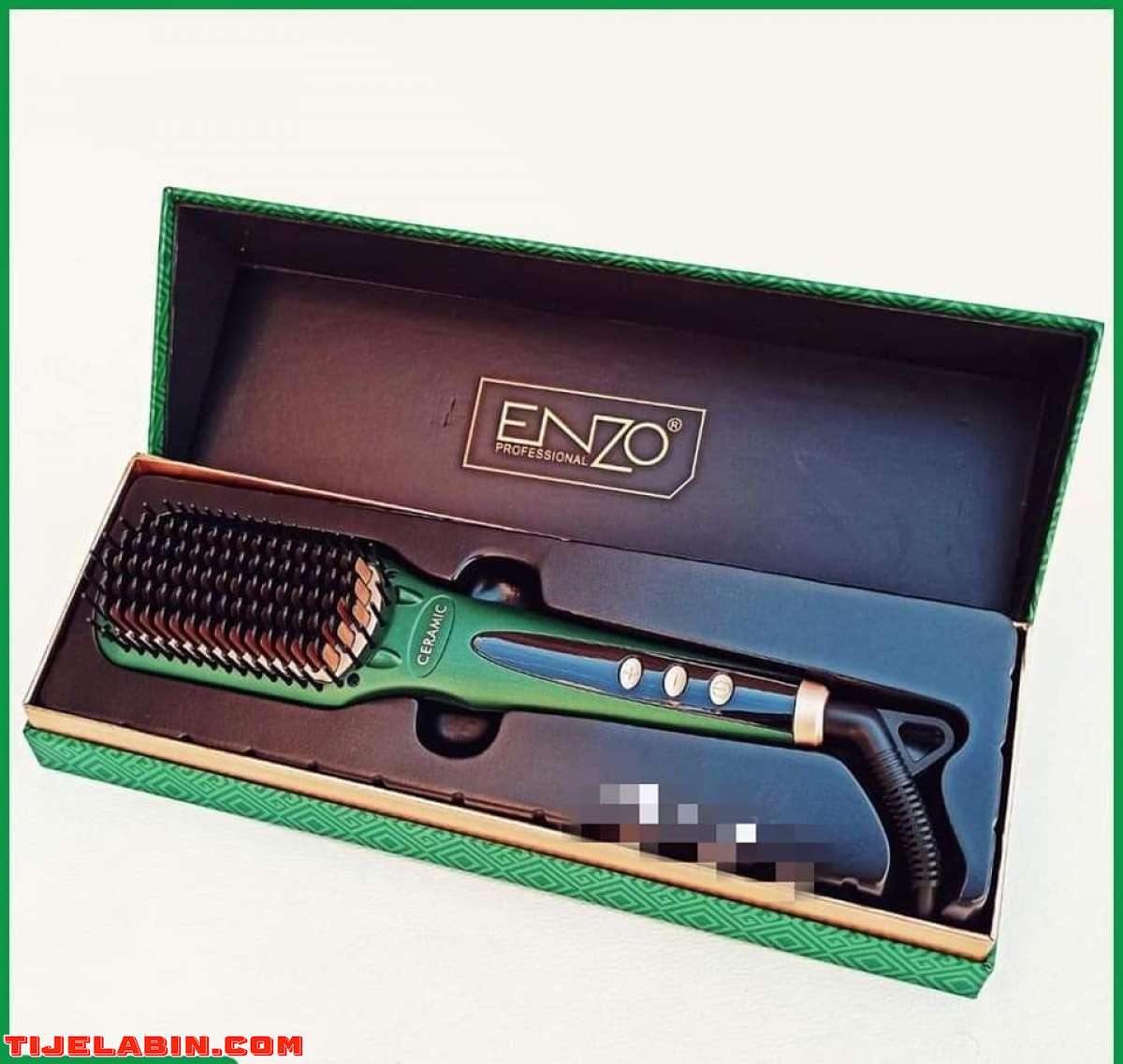 Brosse chauffante lissante enzo