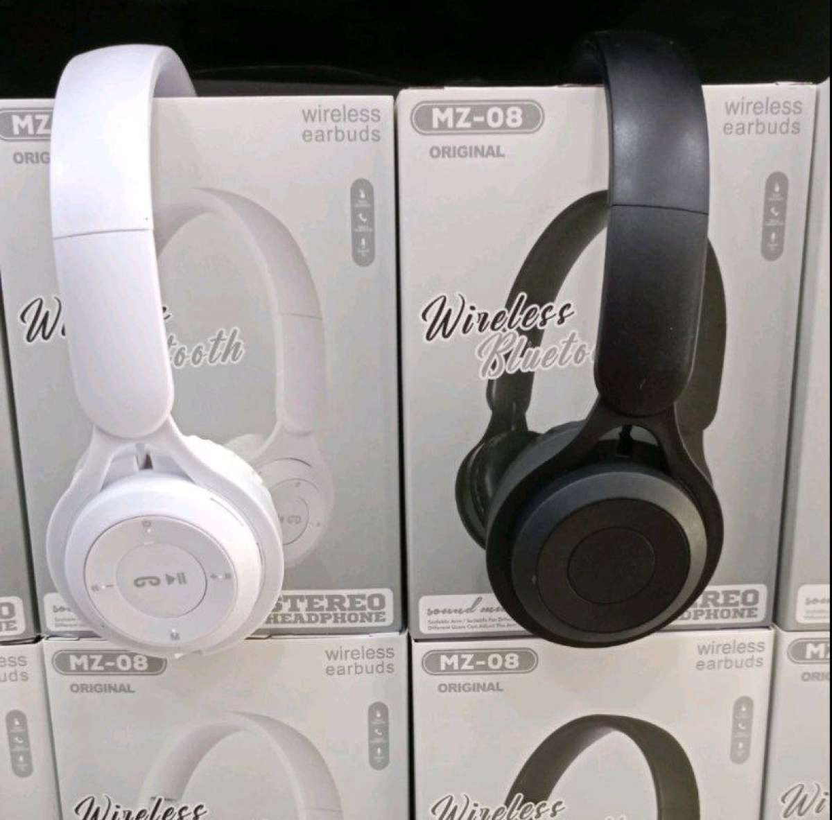 Casque Bluetooth Stro Multifonctions  Carte SD  Avec Micro