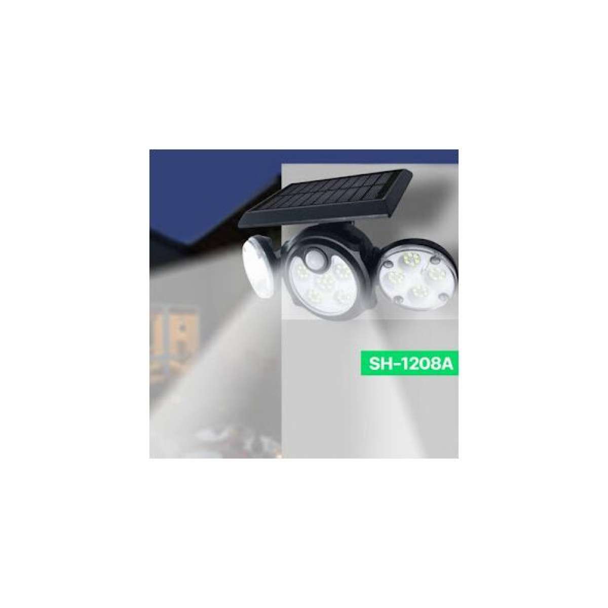 مصباح LED يعمل بالطاقة الشمسية اضاءة ساطعة