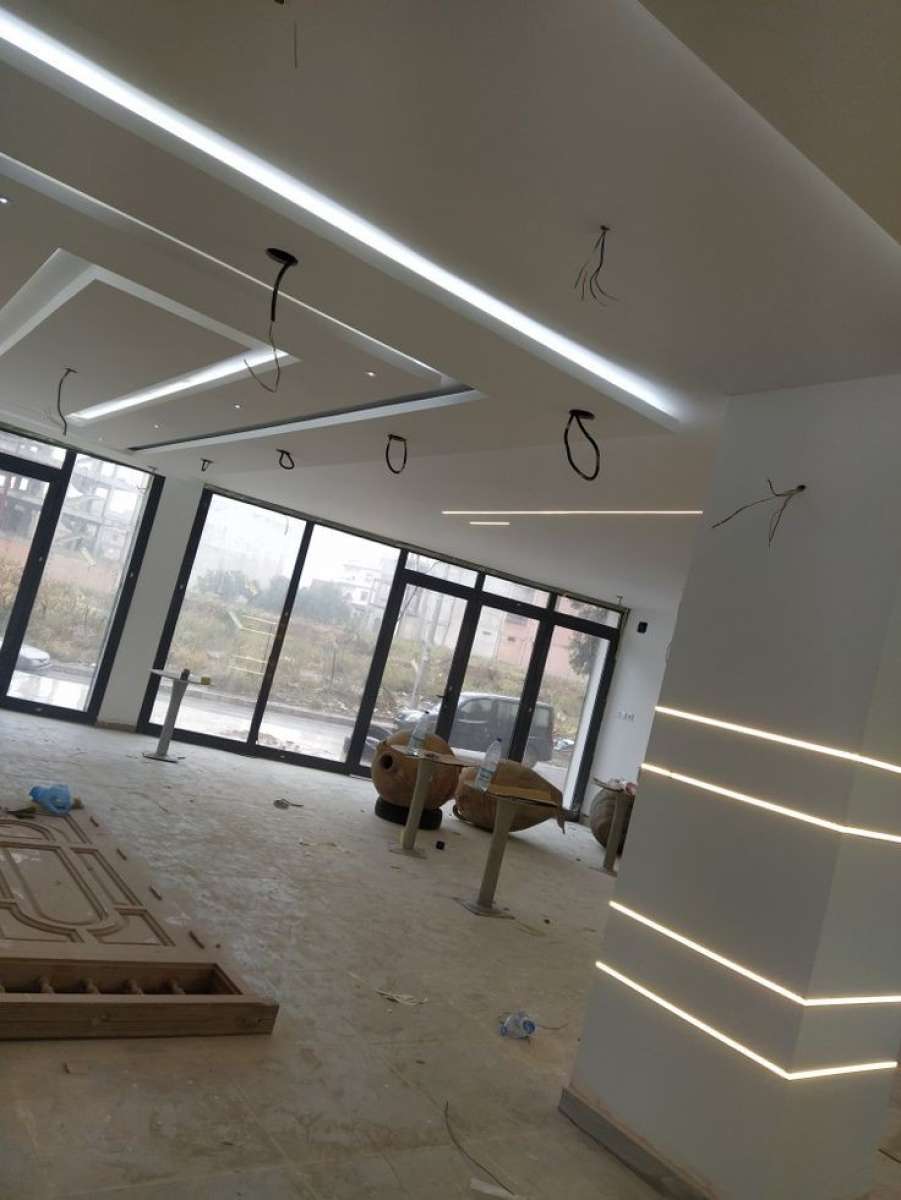 dcoration placo platre et peinture led profil