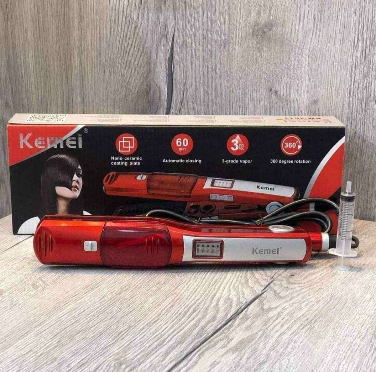 Lisseur  vapeur KEMEI KM3011  original 1er choix