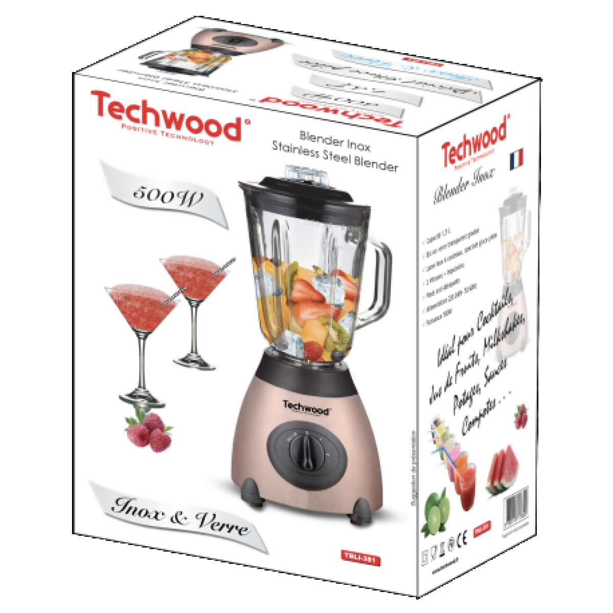 Blender TECHWOOD 500 Watts