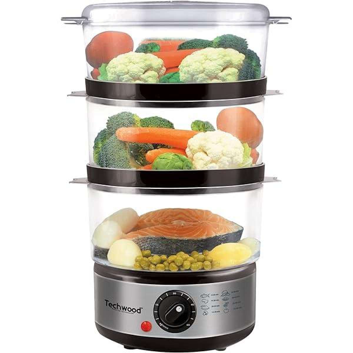 Cuiseur Vapeur 75L 500W Techwood