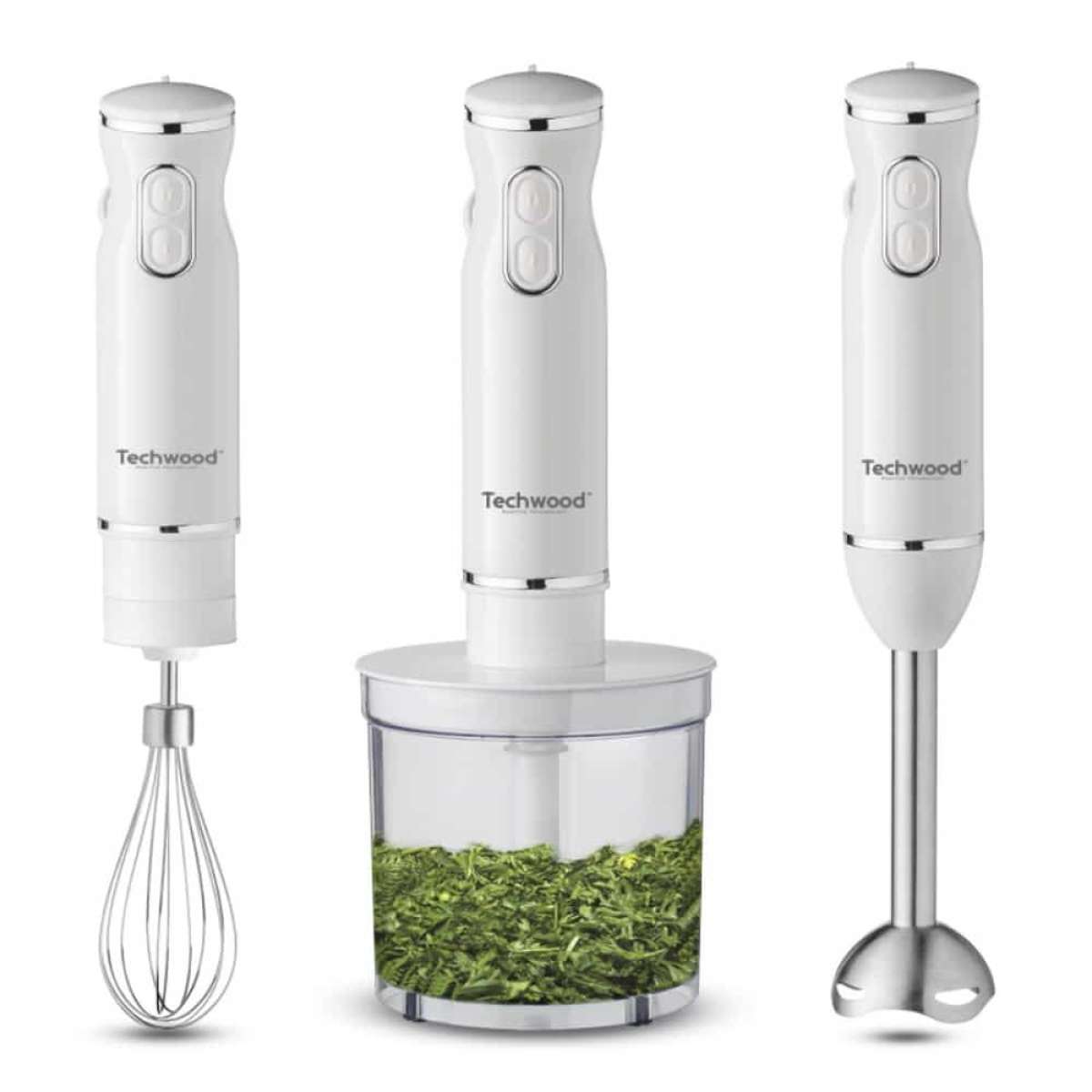 خلاط يدوي 3في1 600واط 500مل Techwood TMS9600خلاط يدوي 3 في 1