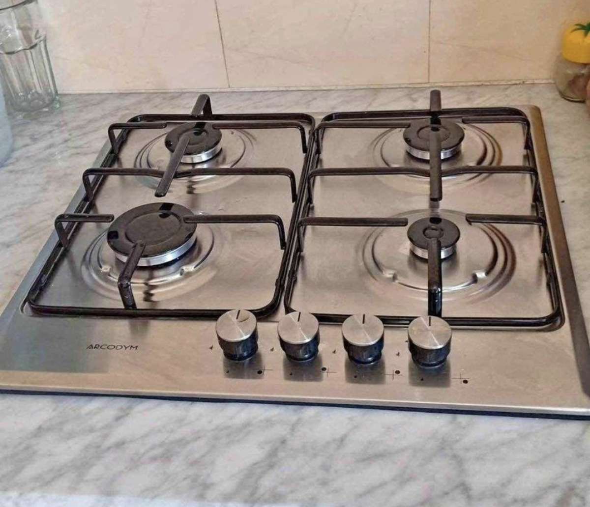 Plaque chauffant inox arcodym 4feux