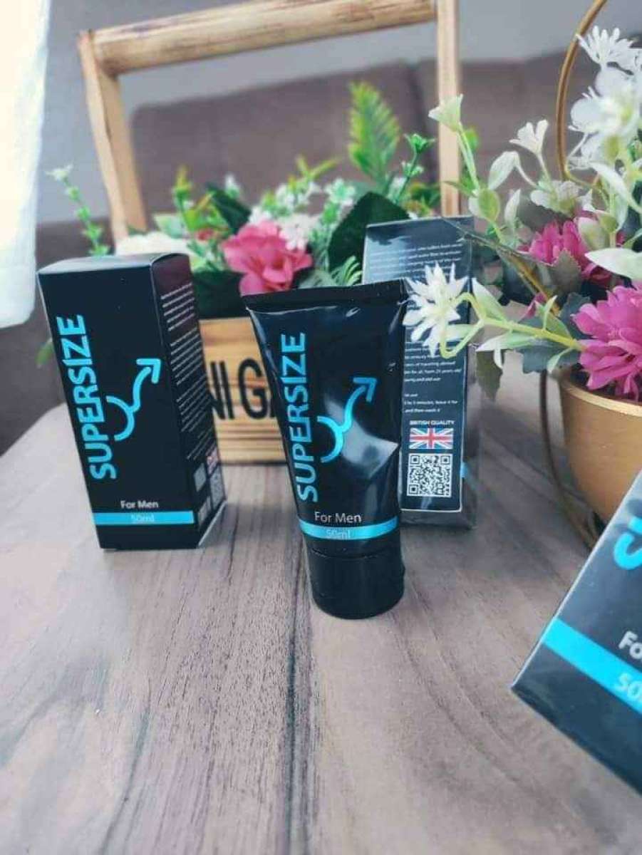 Supersize gel original لكن من يعاني من ضعف الانتصاب