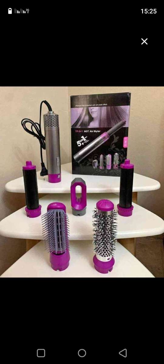 مشط كهرباء 5في1