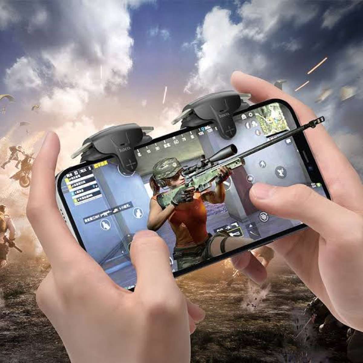 GM6 Wild wolf mobile game buttons 50mAh battery for 24 hours
