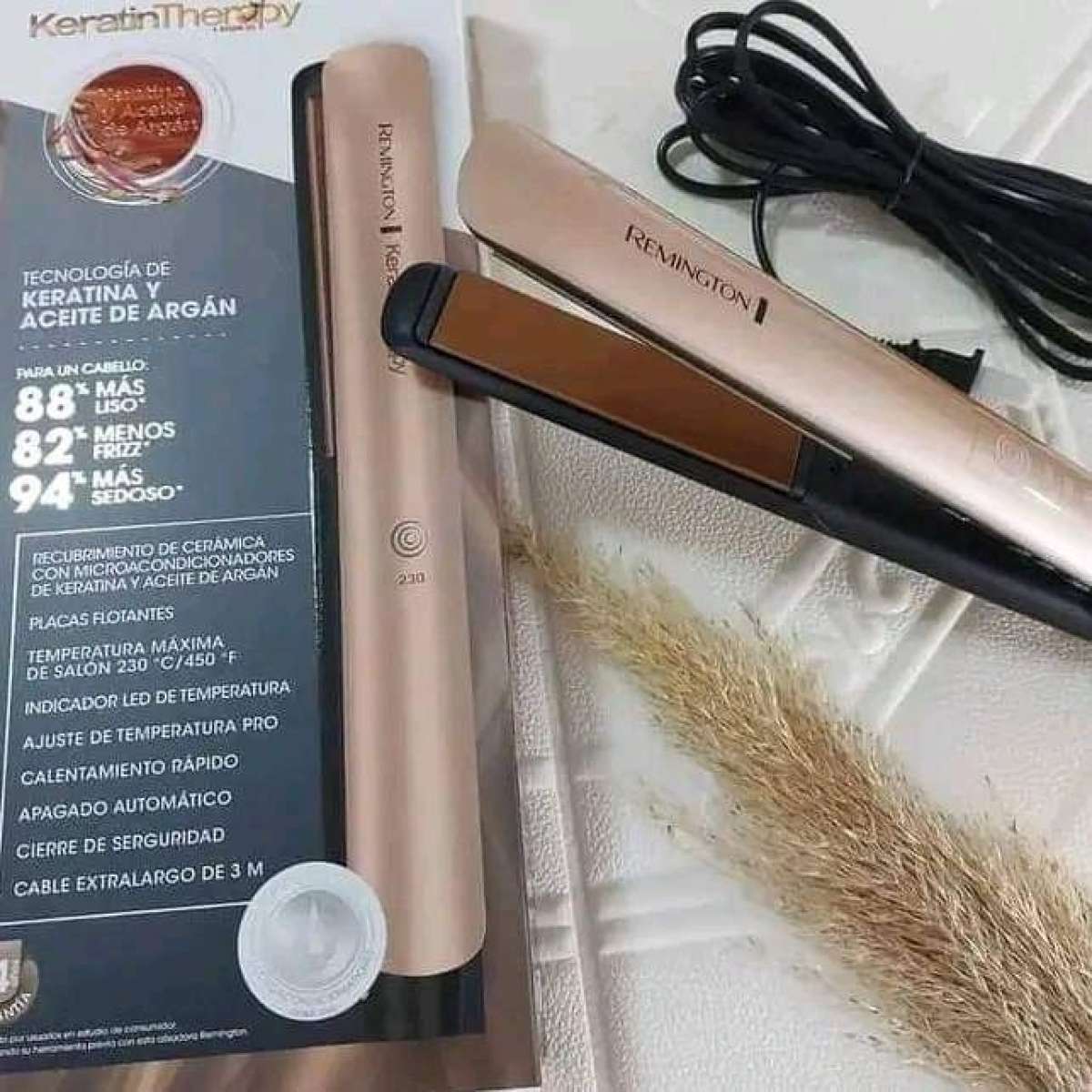 lisseur remington thrapie keratine et argane