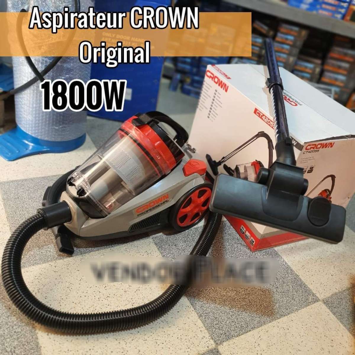 Aspirateur CROWN 1800W