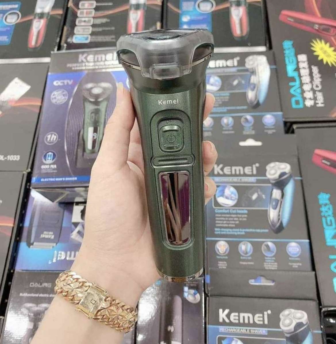 Rasoir lectrique 3boule kemei original km2805