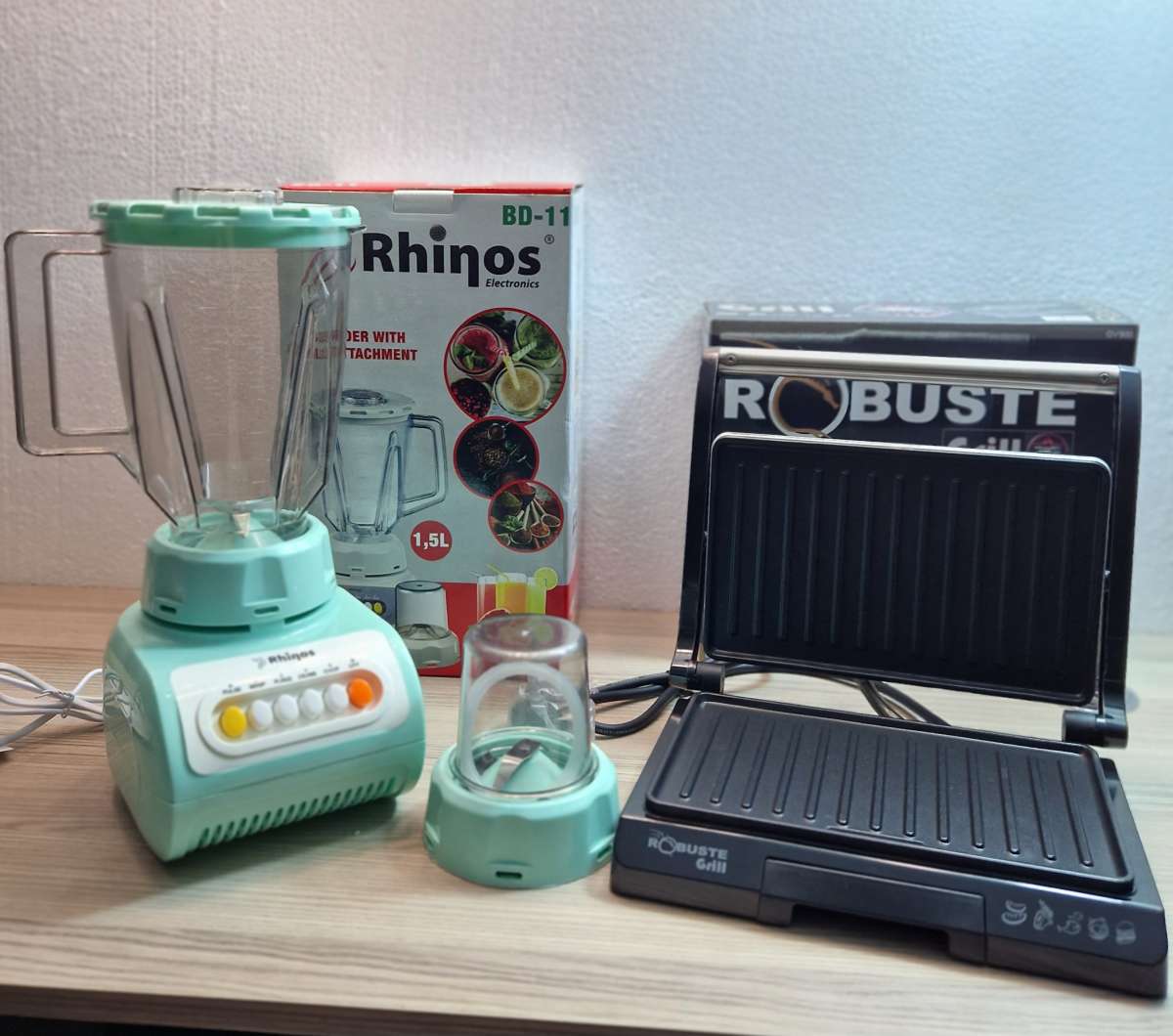 Blender 2en1 panineuse robuste