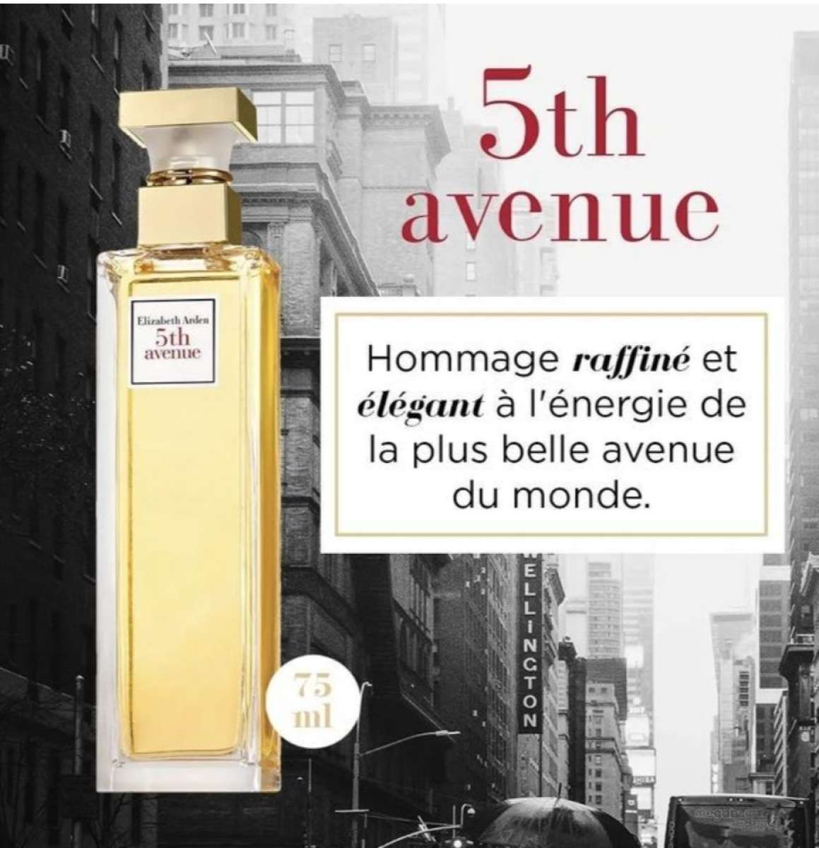 Elizabeth arden 5th  eau de parfum 75 ml
