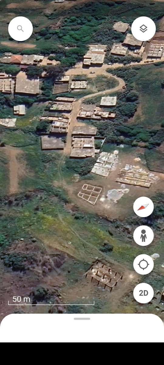 قطعة ارض البناء 200متر حي العمامير بلدية مفتاح