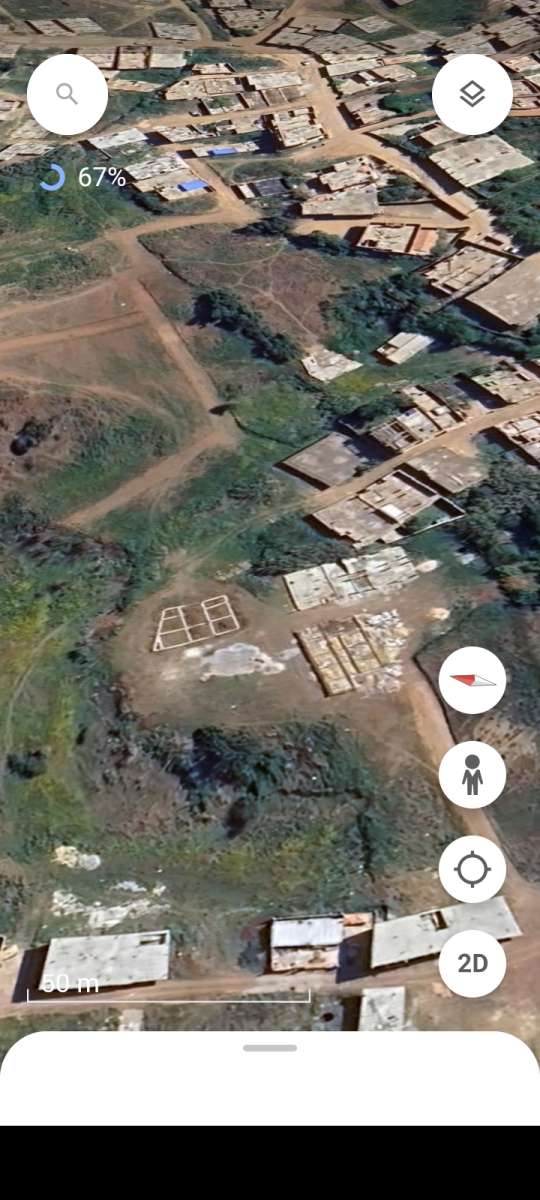 قطعة ارض البناء 200متر حي العمامير بلدية مفتاح