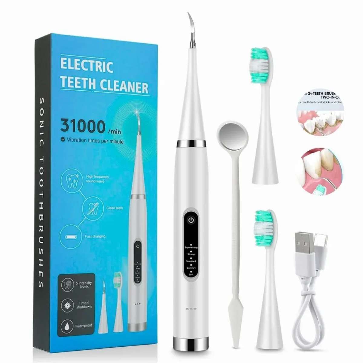 Dtartreur dentaire et brosse  dents lectrique 5 Modes