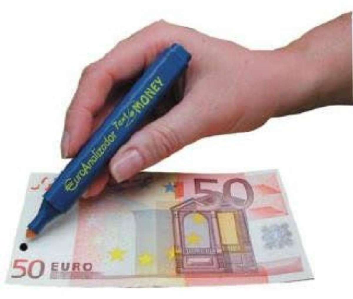 قلم كشف الأوراق المزورة