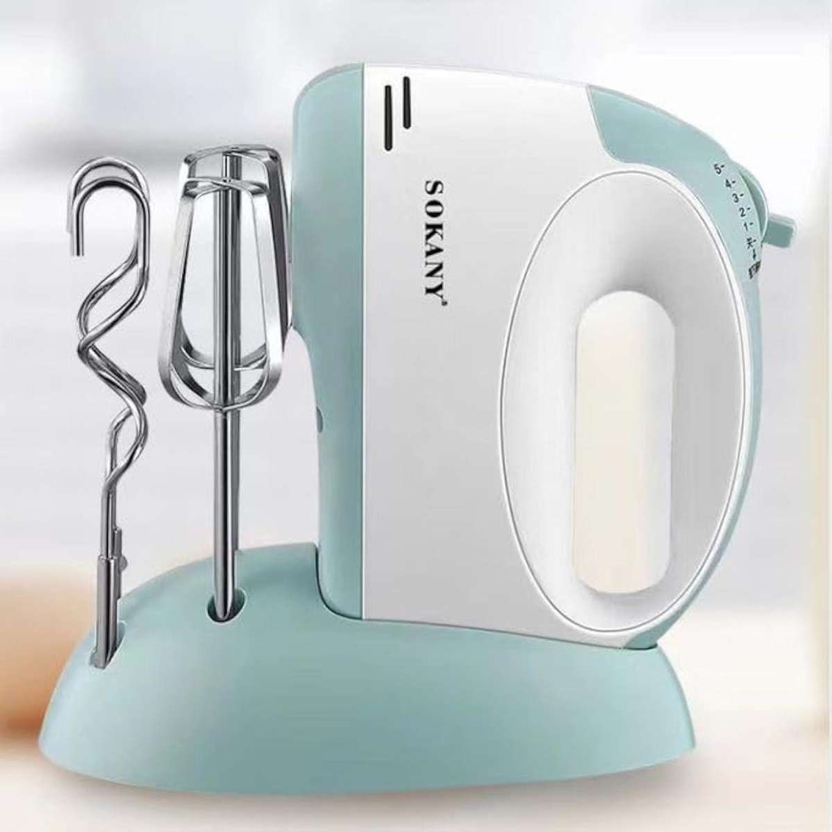 خلاط يدوي 100 وات سوكاني  أزرق