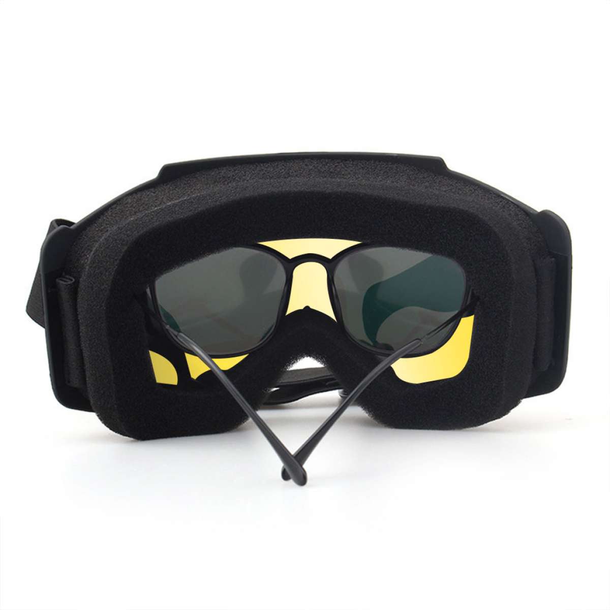 Casque Moto avec Lunettes Amovibles Color AntiBoue