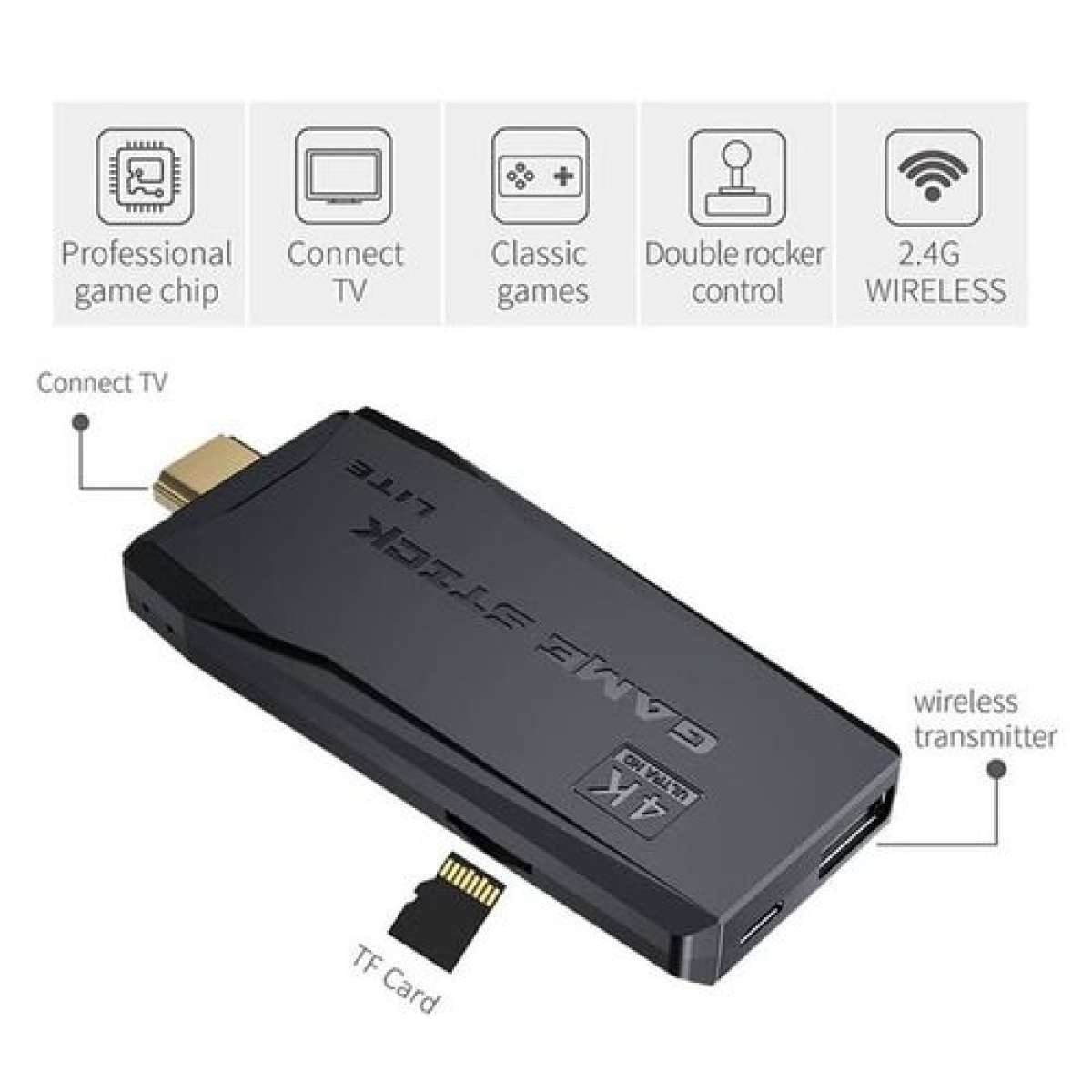 Controller gamepad 25g wireless game stick