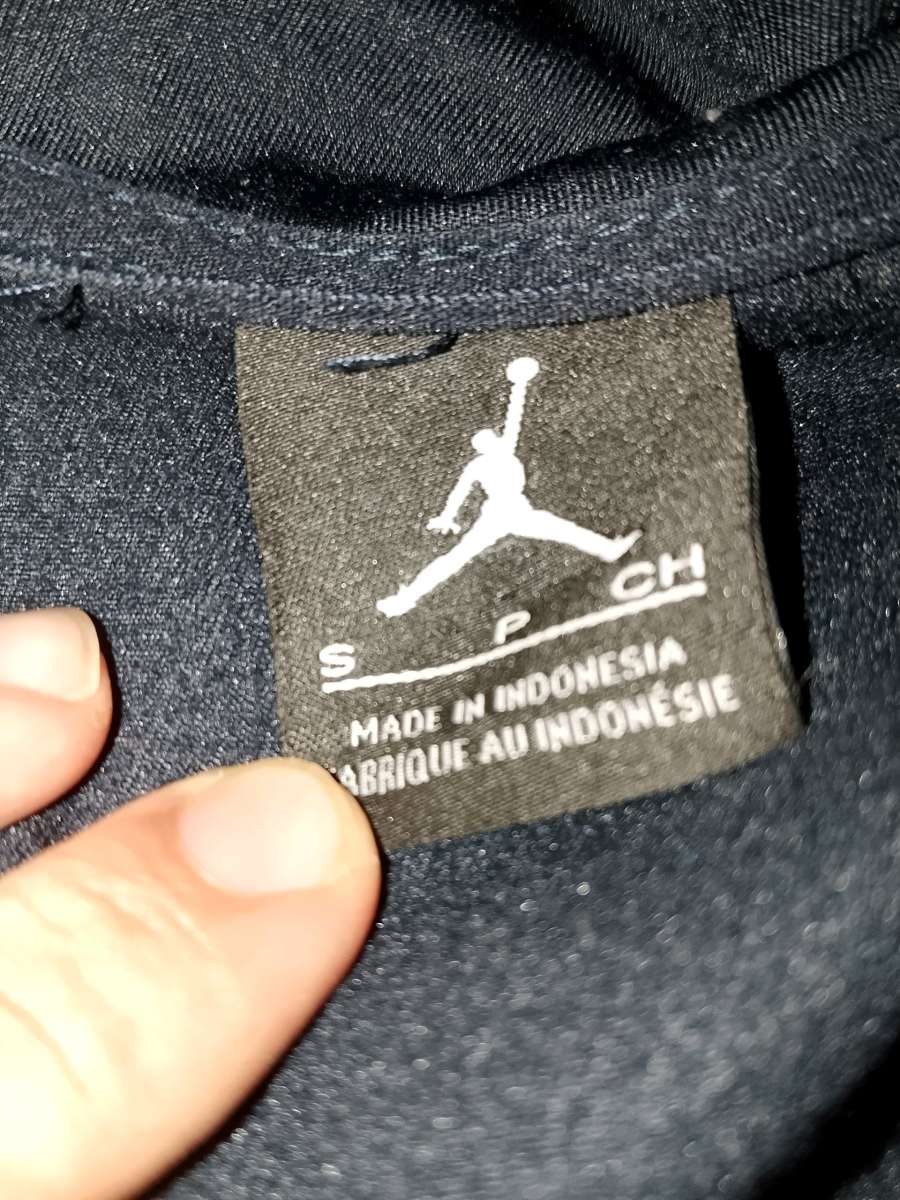 veste nike air jordan bleu