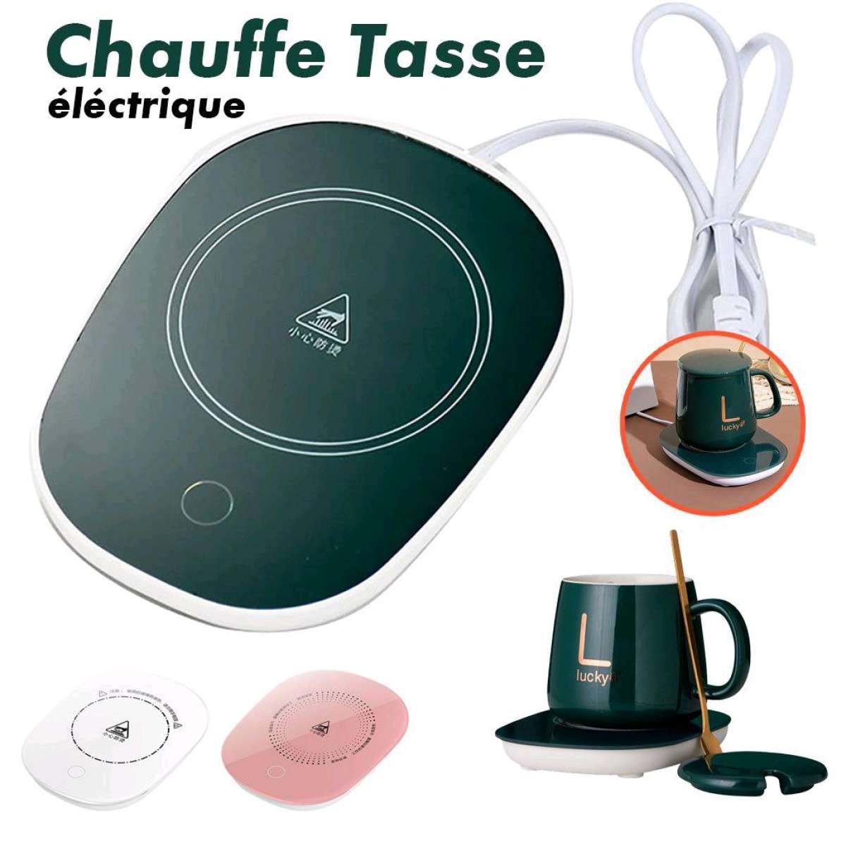 Box Tasse  Caf Avec Support Chauffant lectrique