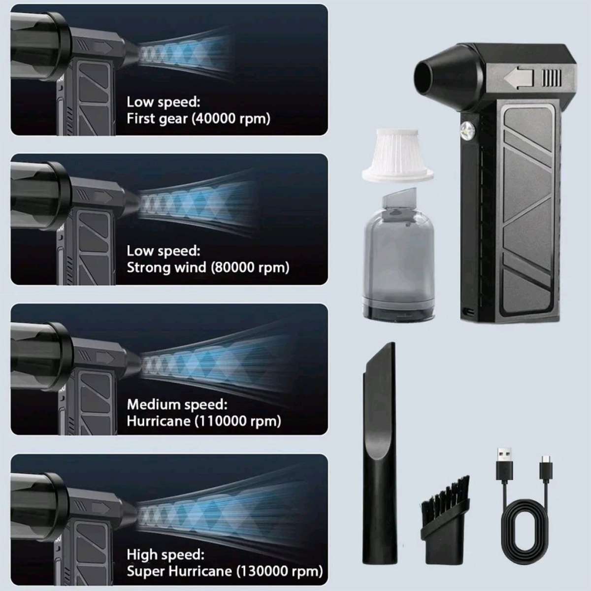 مكنسة كهربائية محمولة