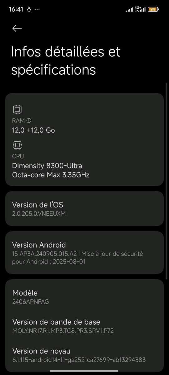 tlphone shaomi Mi14t
