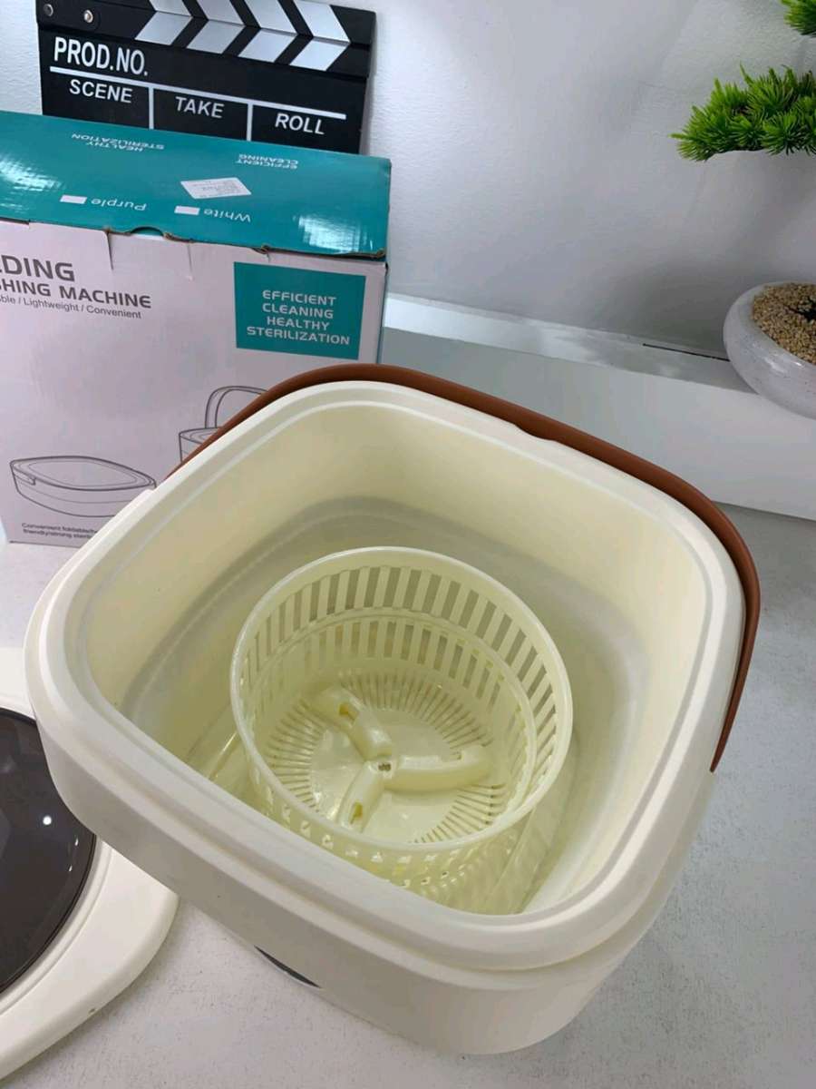 غسالة ملابس قابلة للطي محمولة و هايلة بزااف و سومة هبال