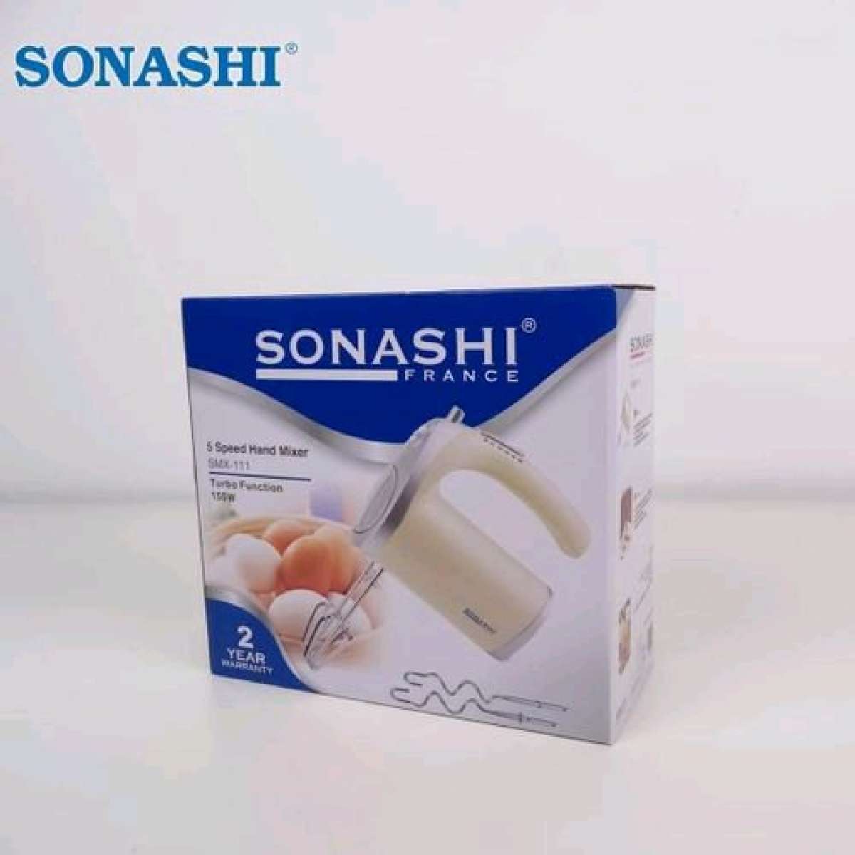 صوولد خلاط يدوي سوناشي 150 واط و 5 سرعات و سومة قووة