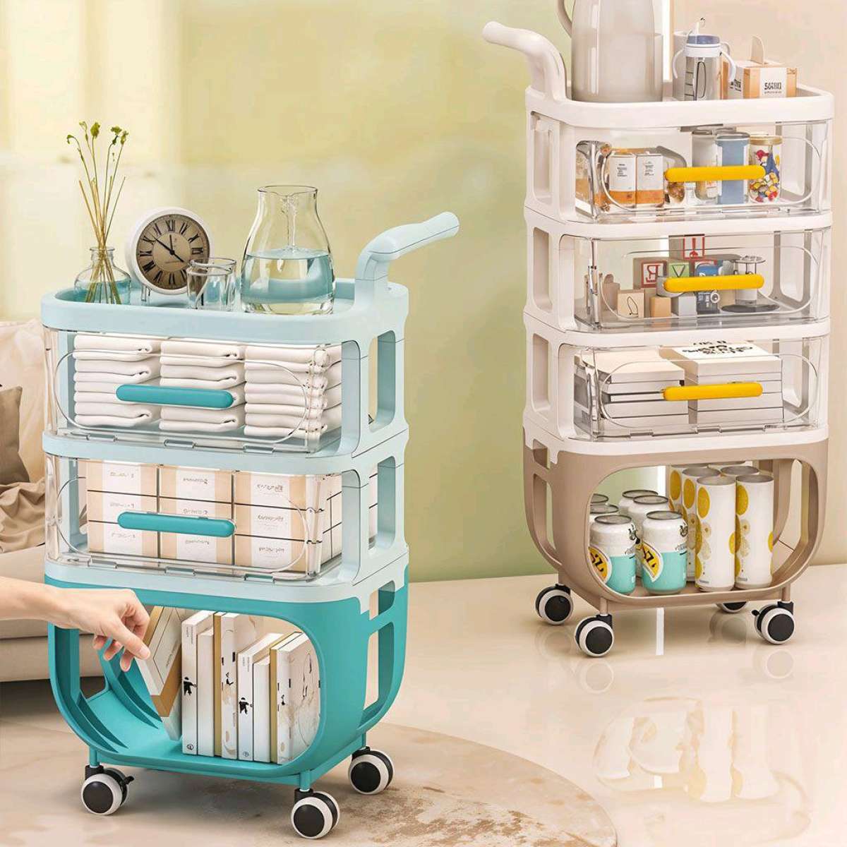 سلة تنظيم متنقلة