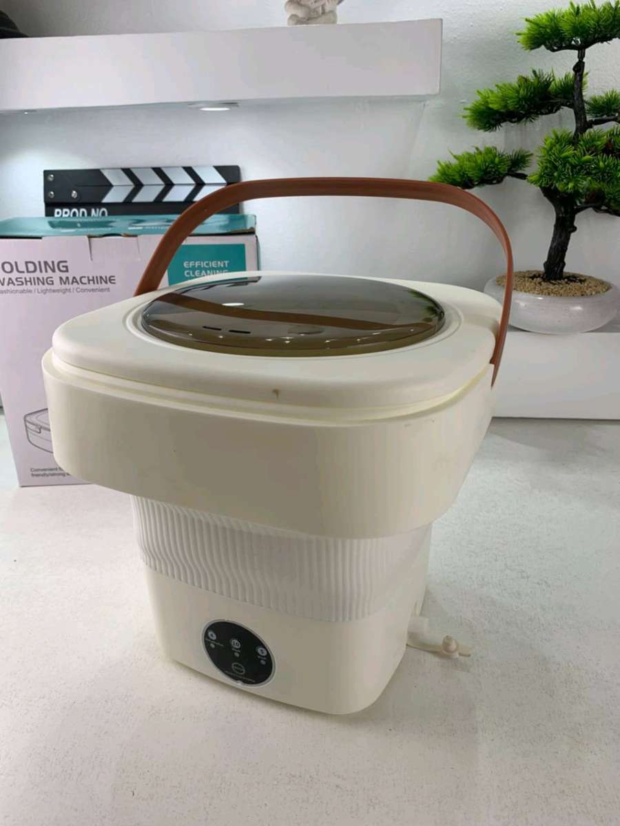 غسالة ملابس قابلة للطي محمولة و هايلة بزااف و سومة هبال