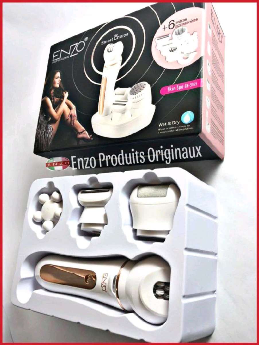 ماكينة إزالة الشعر إنزو بروفيشنال  6 إضافات ENZO PROFESSIONA