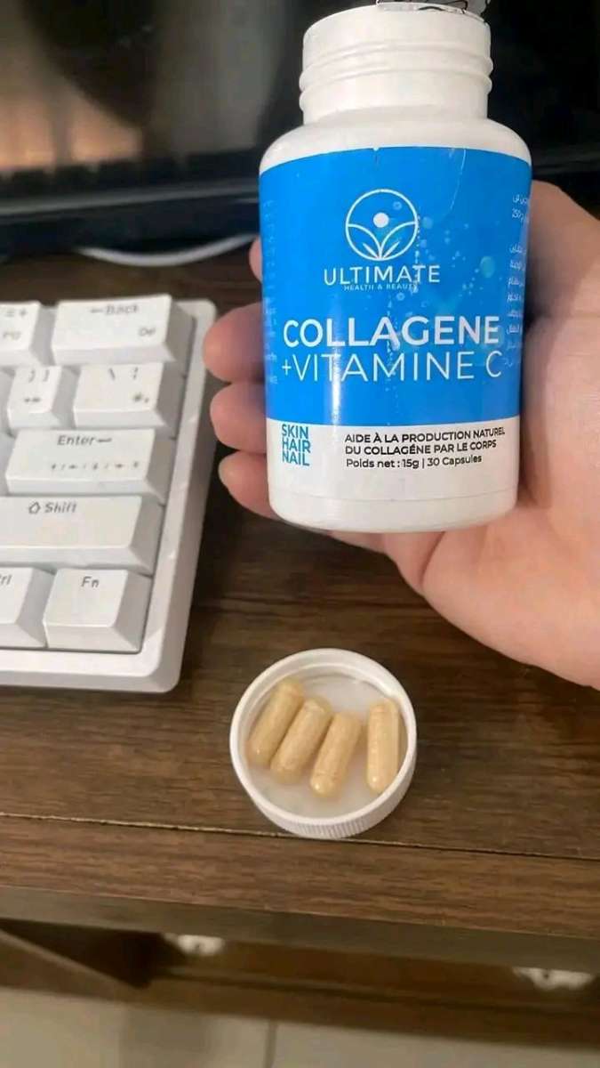 باك الكولاجين بحري طبيعي يقضي حب الشباب وتجعيد متوفر توصيل